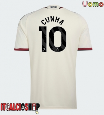 Manchester United Matheus Cunha #10 Terza Maglia 2026-27 Manica Corta Manchester United Matheus Cunha #10 Terza Maglia 2026-27 Manica Corta